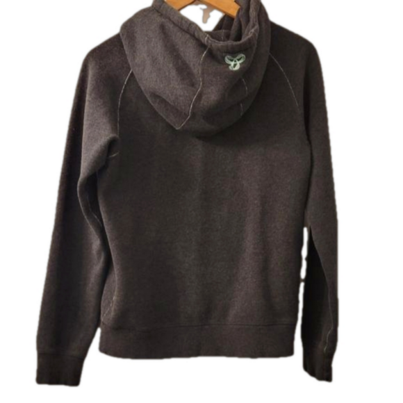 TNA long sleeve dark gray hoodie - Picture 4 of 7